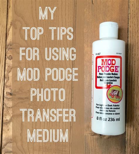 modge podge walgreens|Mod Podge Photo Transfer Medium: My Top Tips!